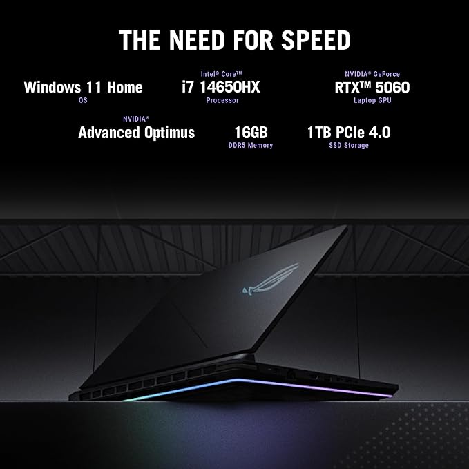 ASUS ROG Strix G16 2025 | Intel i7 Gaming Laptop with RTX 5060 - Image 3